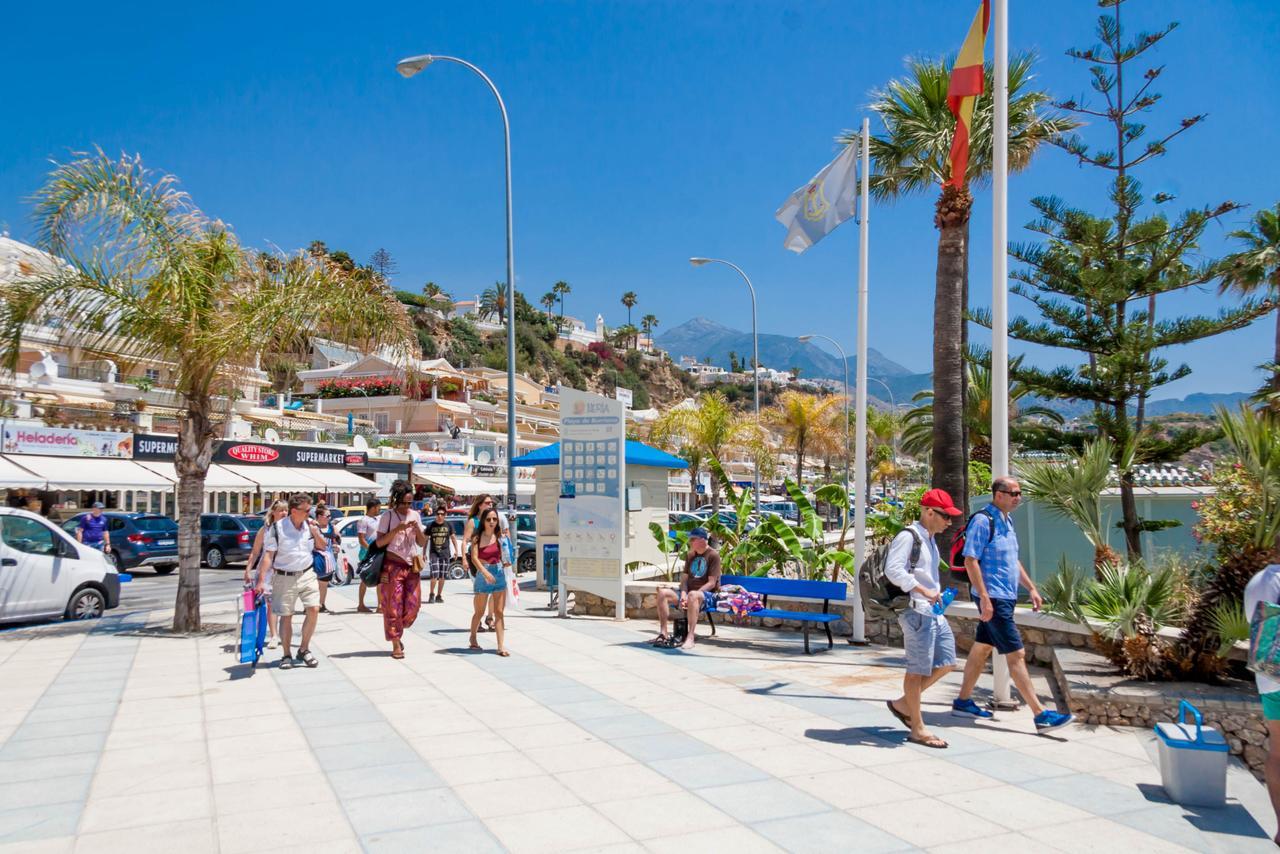 Burriana Playa Carmona Nerja Lägenhet Exteriör bild