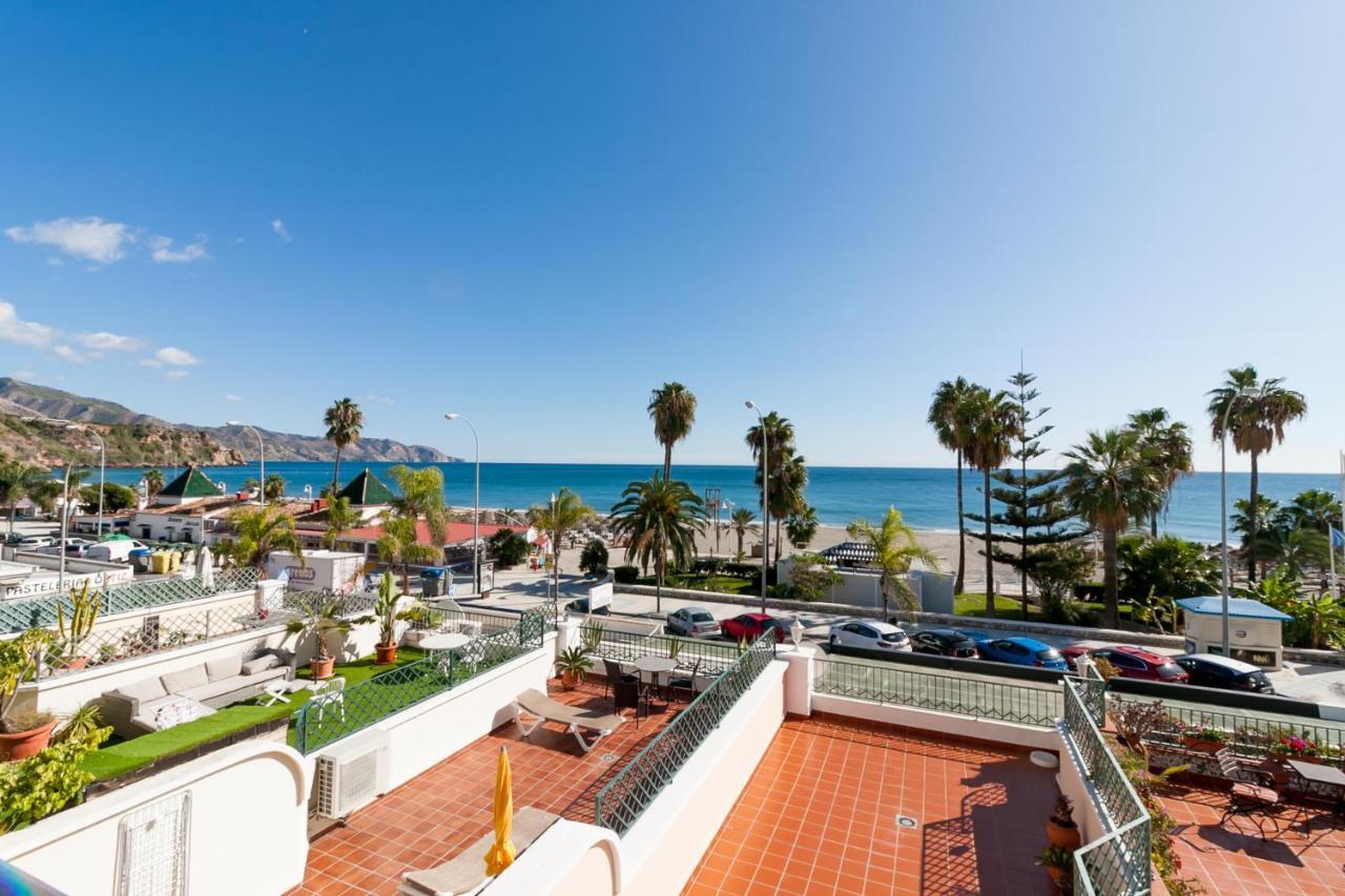 Burriana Playa Carmona Nerja Lägenhet Exteriör bild
