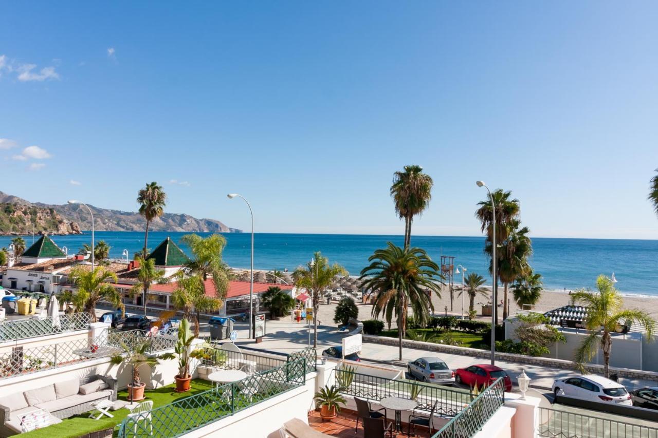 Burriana Playa Carmona Nerja Lägenhet Exteriör bild